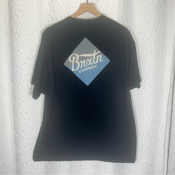 Brixton Company Standard Fit T-Shirt, Black, Men's, XXL - Picture 1 of 6